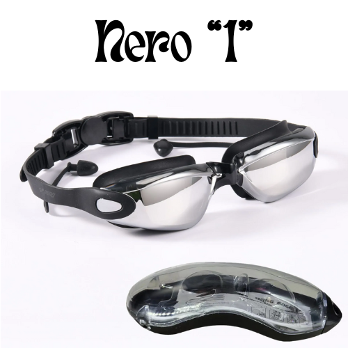 ARENA Professional Adult Anti-fog Swimming Goggles with Earplugs Men Women Swim Leak Proof Adjustable UV Protection Eyewear