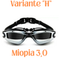 2021 Adult Myopia Swimming Goggles Earplug Professional Pool Glasses Anti Fog Men Women Optical Waterproof Eyewear Wholesale