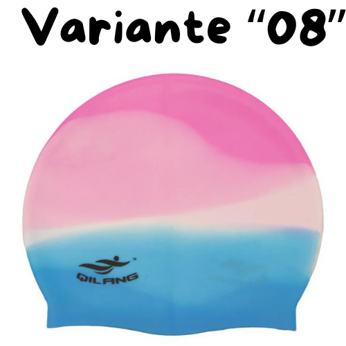 Waterproof Silicone Swim Caps Women Men High Elastic Flexible Protect Ears Hair Swimming Pool Hat for Adults Children Girls Boys