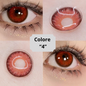 👁️ Lenti a Contatto Colorate Cosmetiche – Effetto Occhi Grandi, Comode e Sicure – Confezione da 2 Pezzi.