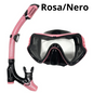 QYQ Diving mask Professional Snorkel Diving Mask and Snorkels Goggles Glasses Diving Swimming Easy Breath Tube Set Snorkel Mask