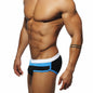 Costume Da Bagno Da Uomo Vita Bassa, Design Moderno con Fascia Larga e dai Colori Vivaci.