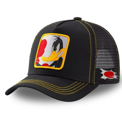 Cappello primavera/estate per bambino/a con vasta scelta immagini cartoni animati. Protezione a 360° in cotone traspirante.