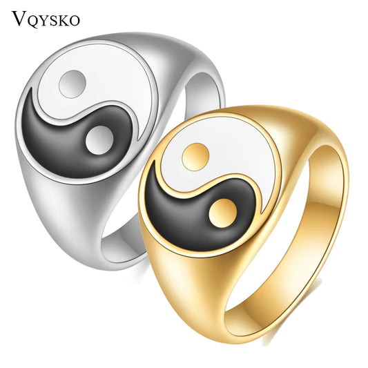 Anello in Acciaio Inossidabile - Vari Modelli e Colori a Scelta, Unisex.