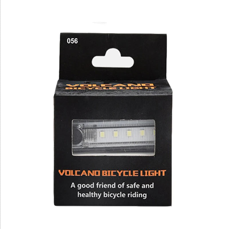 Luce anteriore/posteriore per bicicletta. Impermeabile, ricaricabile tramite USB. 4 modalità di luce.