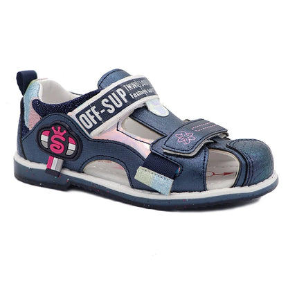 Sandali estivi unisex per bambini con chiusura a strappo. Antiscivolo e ideali per comfort, leggerezza e praticità.