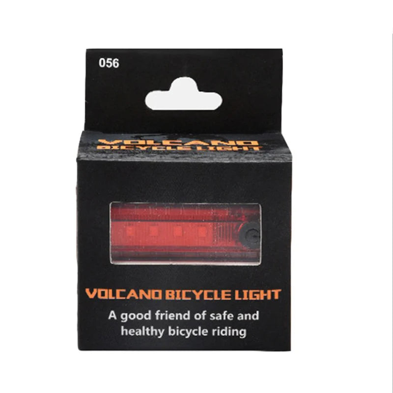 Luce anteriore/posteriore per bicicletta. Impermeabile, ricaricabile tramite USB. 4 modalità di luce.