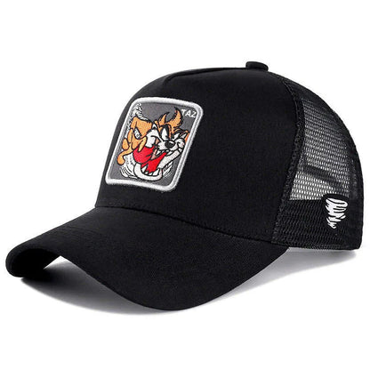 Cappello primavera/estate per bambino/a con vasta scelta immagini cartoni animati. Protezione a 360° in cotone traspirante.