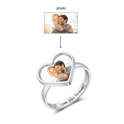 Anello con Immagine Personalizzata: Il Tuo Ricordo Sempre Con Te.
