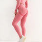 Pantaloni leggins elasticizzati, sportivi/casual a vita alta da donna. Ampia scelta tra 12 colori disponibili.