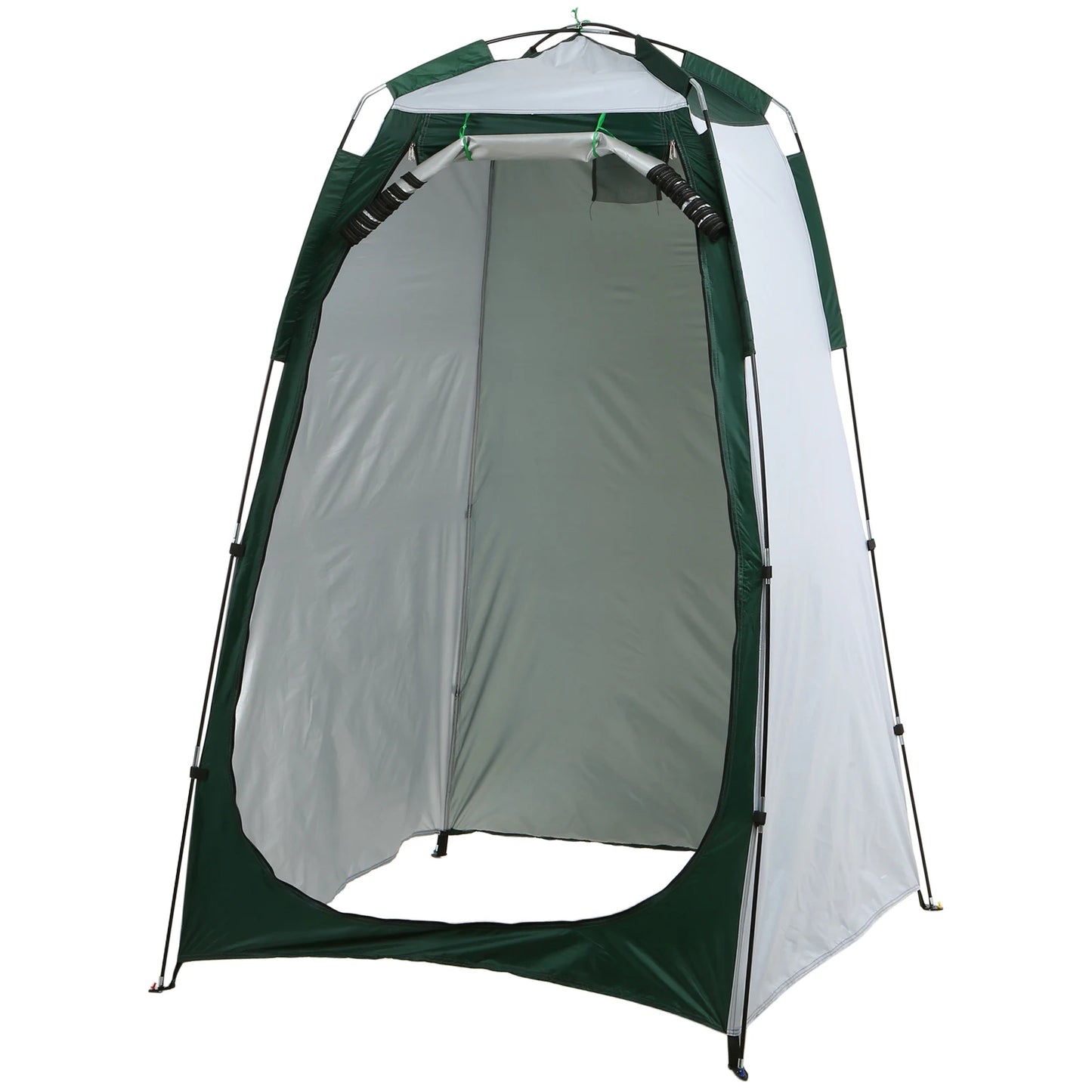 Tenda da “toelette” per spiaggia/campeggio/sport. Apertura rapida, impermeabile, porta con cerniera.