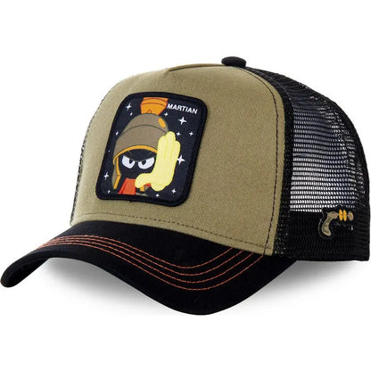 Cappello primavera/estate per bambino/a con vasta scelta immagini cartoni animati. Protezione a 360° in cotone traspirante.