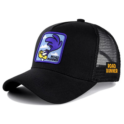Cappello primavera/estate per bambino/a con vasta scelta immagini cartoni animati. Protezione a 360° in cotone traspirante.