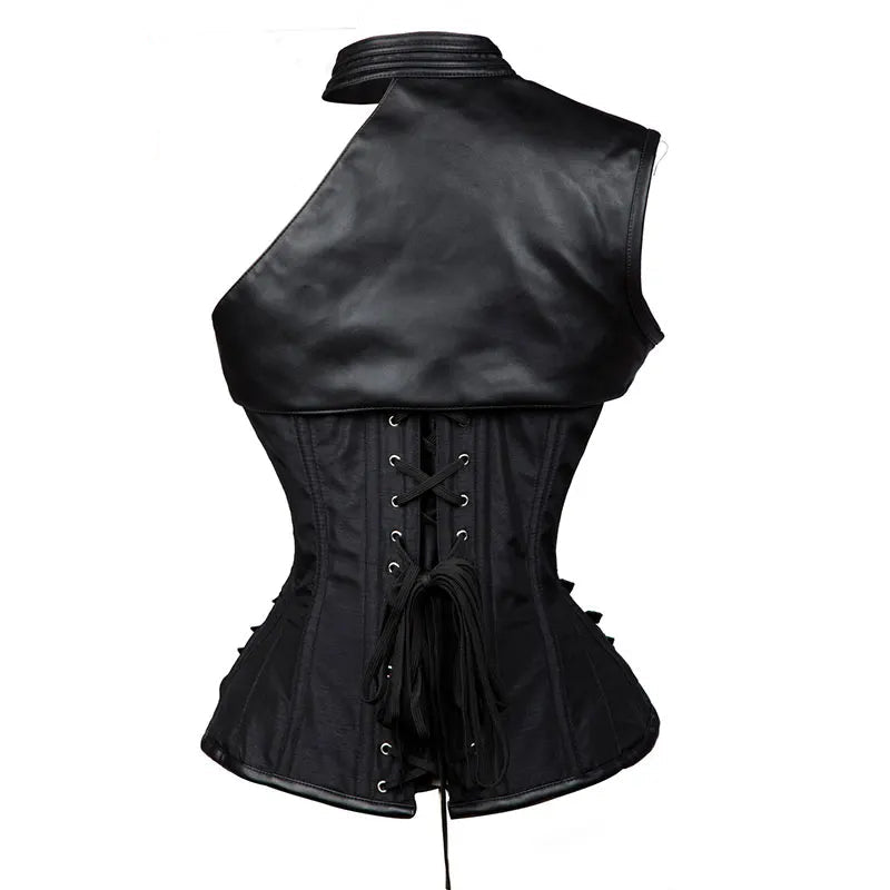 Corsetto costume carnevale da donna stile medievale/gotico.