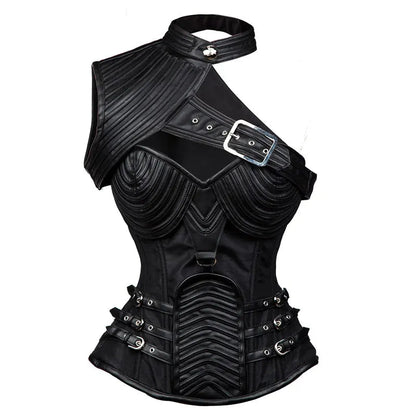 Corsetto costume carnevale da donna stile medievale/gotico.