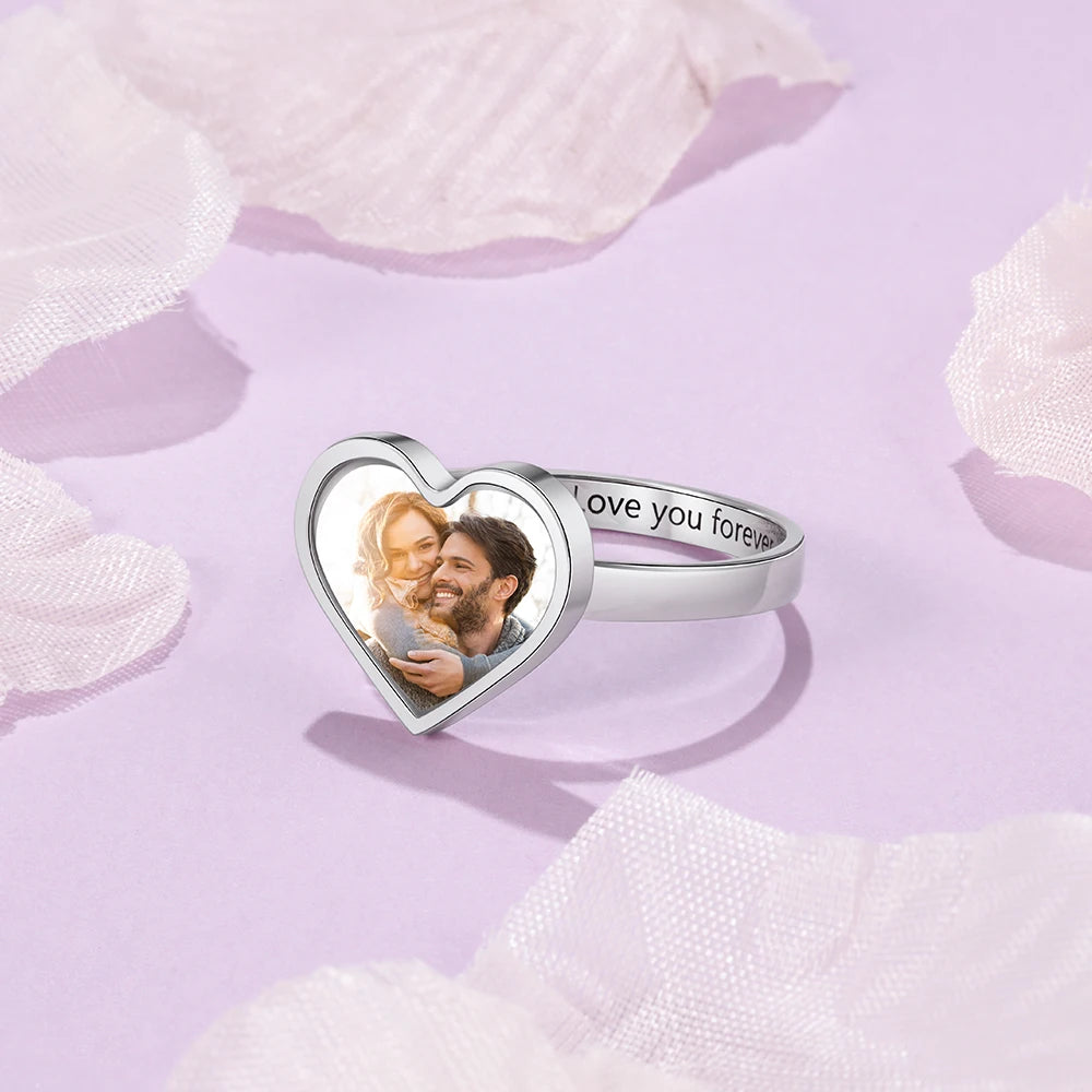 Anello con Immagine Personalizzata: Il Tuo Ricordo Sempre Con Te.