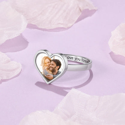 Anello con Immagine Personalizzata: Il Tuo Ricordo Sempre Con Te.