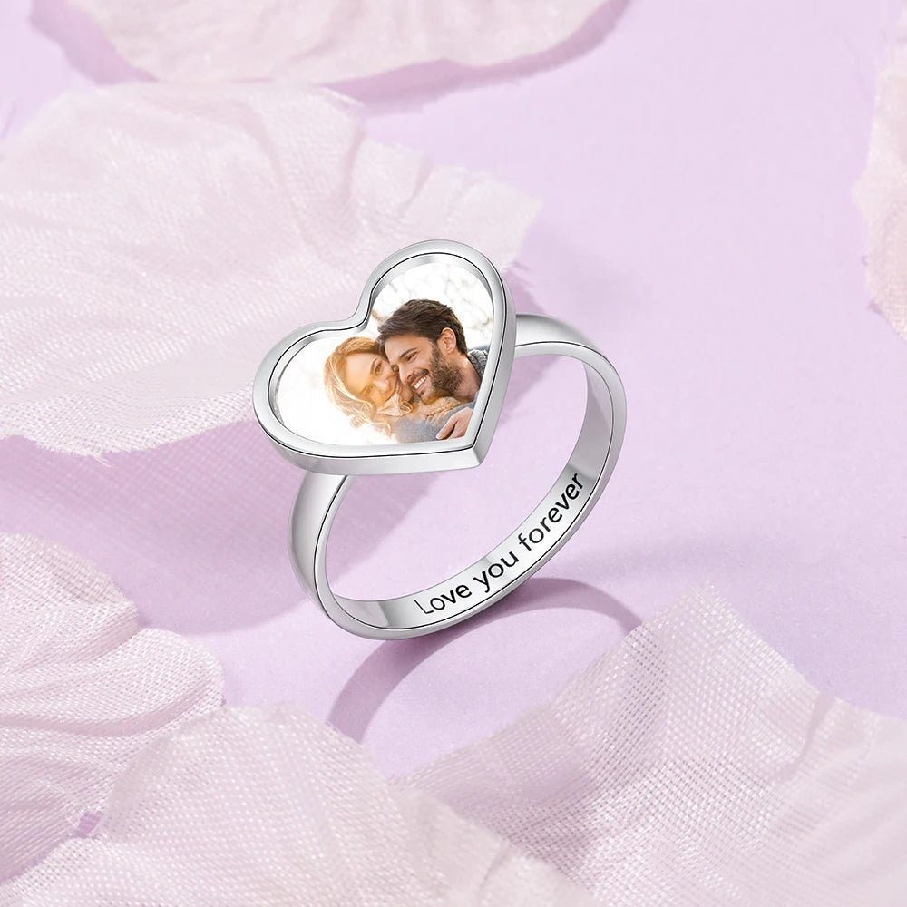 Anello con Immagine Personalizzata: Il Tuo Ricordo Sempre Con Te.