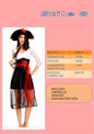 Abito pirata da donna. Ideale come costume per carnevale, cosplay, feste.