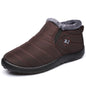Scarpe a stivaletto, uomo/donna autunno/inverno con suola extra morbida. Casual, impermeabile foderate in morbido e caldo in peluche.