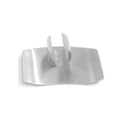 Protezione per le dita in acciaio inossidabile. Proteggi le dita mentre affetti con il coltello in cucina.