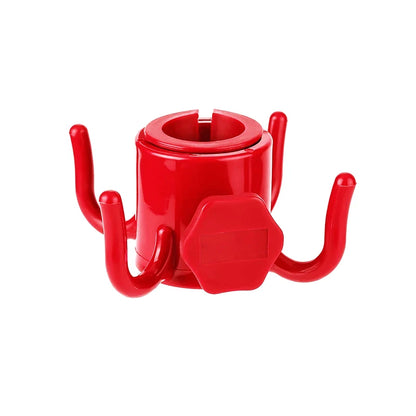 Gancio per ombrellone da spiaggia. Base con 4 punte, ideale per appendere asciugamani, borse, cappelli, occhiali da sole etc.