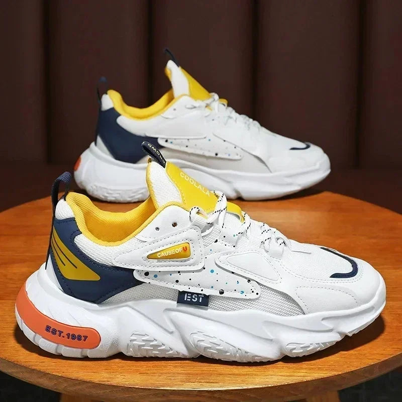 Scarpa sportiva/scarponcino casual, primavera/autunno, traspirante, resistente. Misura dal 39 al 44, disponibile in più colori.