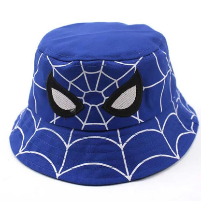 Cappello primavera/estate per bambino/a con immagini “Spider-Man”. Protezione a 360° in cotone traspirante.