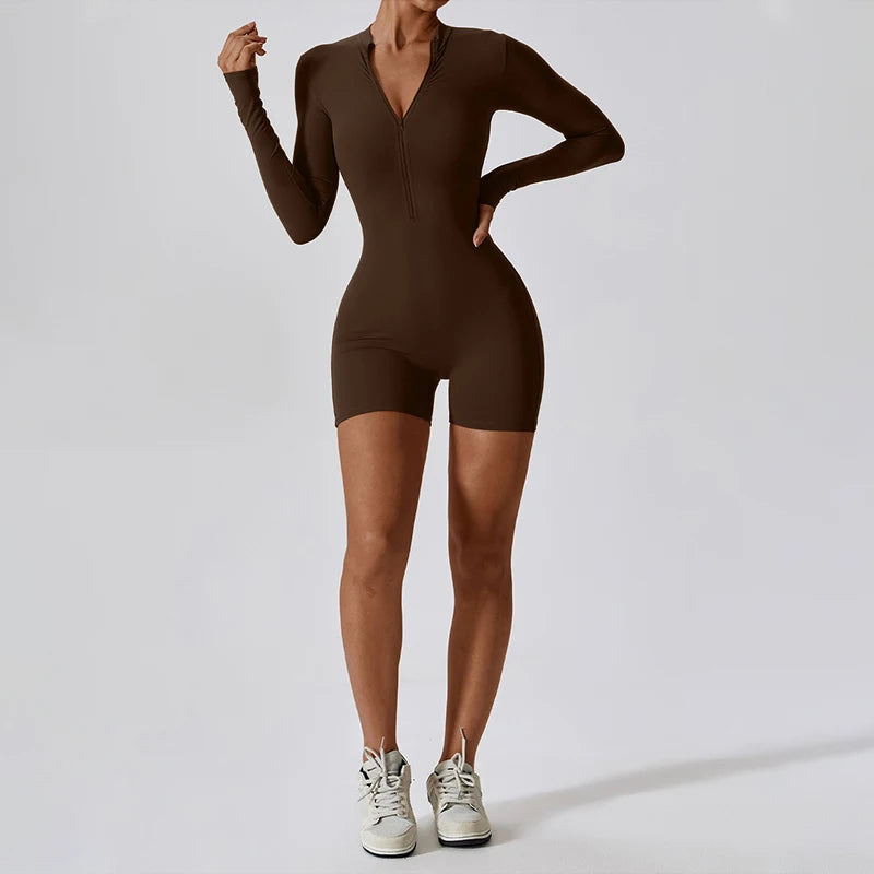 Tuta/body sportiva/casual, per donna. Manica lunga/corta, pantalone lungo/corto, colori e misure a scelta.