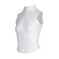 Top/T-shirt sportiva/casual, senza manica, per donna. Cinque colori e misura a scelta.