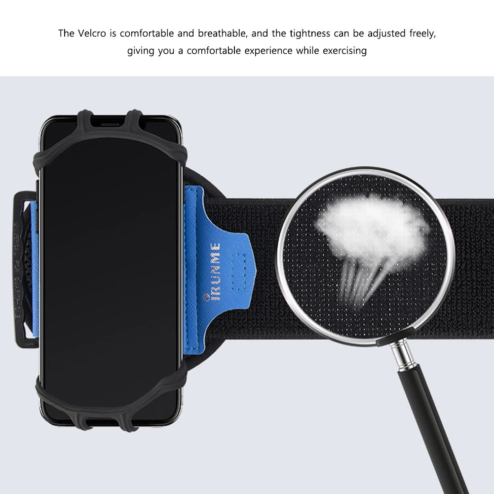Supporto da Polso per Smartphone con Rotazione a 360° – Libertà Totale in Movimento!