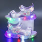 Sandali estivi per bambina, immagini “Frozen” e led colorati. Antiscivolo e ideale per comfort, leggerezza e praticità.