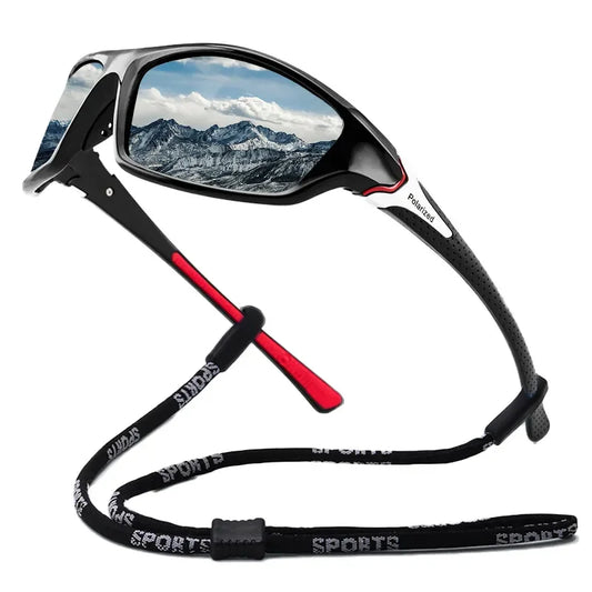 Occhiali da Sole Polarizzati Uomo Donna – Protezione UV400, Lenti Specchiate, Design Quadrato, Leggeri e Resistenti – Disponibili in Vari Colori.