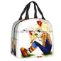 Borsa termica isolante porta vivande per bambini con immagini “Candy Candy”. Figure e colori a scelta.