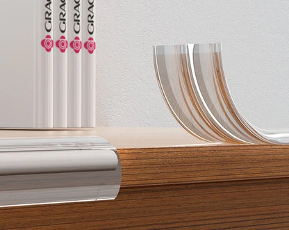 Striscia di protezione para urti per bambini. In PVC con nastro biadesivo. Extra spessa, trasparente copri angoli e spigoli mobili.
