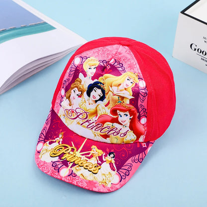 Cappello primavera/estate per bambino/a con immagini a scelta cartoni animati. Protezione a 360° in cotone traspirante.