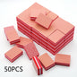 Carta vetrata per Manicure, grana 100/180. Set da 10-25 o 50 pezzi Mini buffer per nail art professionale.
