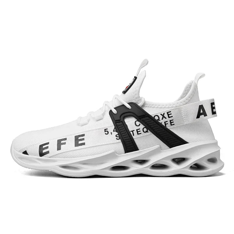 Scarpa sportiva primavera/estate/autunno da uomo, traspirante, morbida e resistente. Misura dal 40 al 47, disponibile 4 colori.