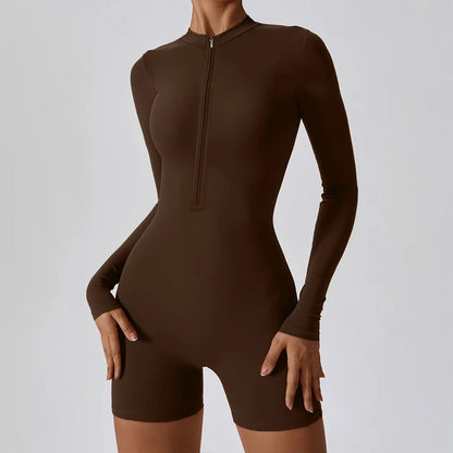 Tuta/body sportiva/casual, per donna. Manica lunga/corta, pantalone lungo/corto, colori e misure a scelta.
