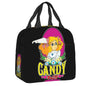 Borsa termica isolante porta vivande per bambini con immagini “Candy Candy”. Figure e colori a scelta.