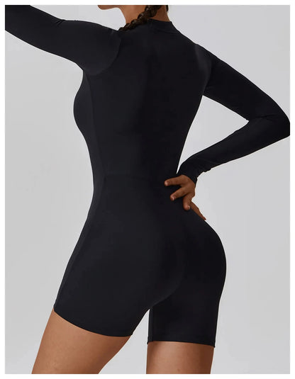 Tuta/body sportiva/casual, per donna. Manica lunga/corta, pantalone lungo/corto, colori e misure a scelta.
