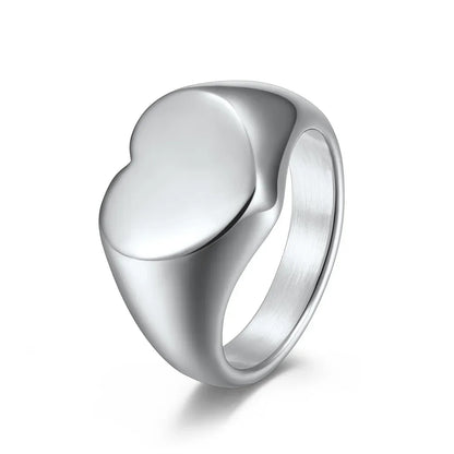 Anello a Forma di Cuore Personalizzabile Con Scritta: Porta Sempre con Te il Tuo Ricordo.