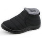 Scarpe a stivaletto, uomo/donna autunno/inverno con suola extra morbida. Casual, impermeabile foderate in morbido e caldo in peluche.
