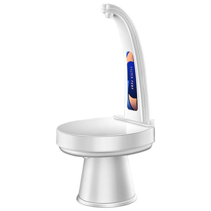 Pompa distributore elettrico d'acqua per boccione da cucina, da ufficio, per esterno.