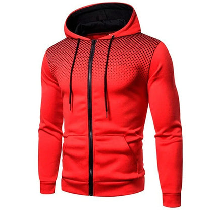 Tuta sportiva, completo due pezzi 4 stagioni: pantaloni neri e maglia 5 colori con cappuccio.