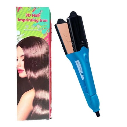 Piastra per capelli professionale 5 in 1.  Piastra per capelli  per uso domestico con formine per scolpire i capelli.