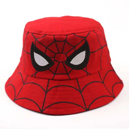 Cappello primavera/estate per bambino/a con immagini “Spider-Man”. Protezione a 360° in cotone traspirante.