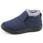 Scarpe a stivaletto, uomo/donna autunno/inverno con suola extra morbida. Casual, impermeabile foderate in morbido e caldo in peluche.
