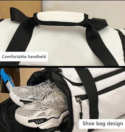 Borsa personalizzabile con foto e scritta. Di grande dimensione ideale per sport, viaggi, tempo libero.