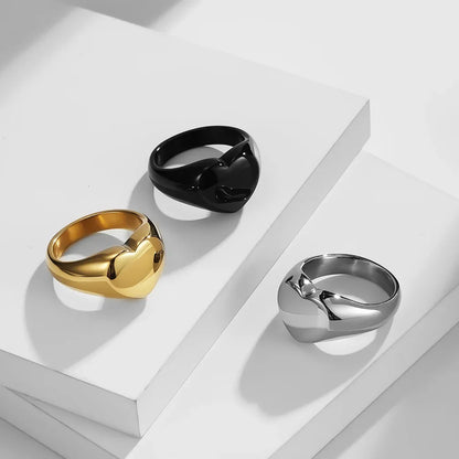 Anello a Forma di Cuore Personalizzabile Con Scritta: Porta Sempre con Te il Tuo Ricordo.